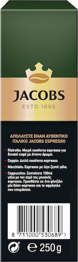 Jacobs Καφές Espresso Arabica Exclusiva Αλεσμένος σε Κουτί 250gr