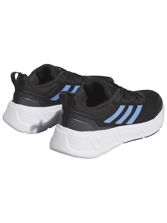 Adidas Questar Ανδρικά Αθλητικά Παπούτσια Running Core Black / Blue Fusion / Night Metallic