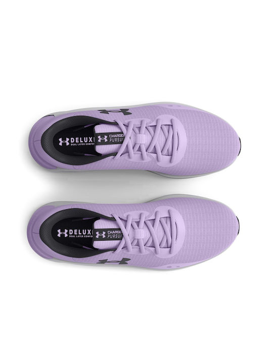 Charged Pursuit 3 Sport Shoes Running Violet / Charcoal Grey / Purple