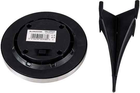 GloboStar Σετ 4 Καρφωτά Ηλιακά Φωτιστικά 0.8W 80lm Ψυχρό Λευκό 6000K με Φωτοκύτταρο IP65