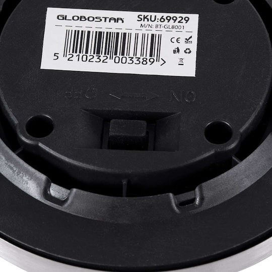 GloboStar Σετ 4 Καρφωτά Ηλιακά Φωτιστικά 0.8W 80lm Ψυχρό Λευκό 6000K με Φωτοκύτταρο IP65