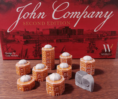 Wehrlegig Board Game John Company for 1-6 Players 13+ Years (EN)