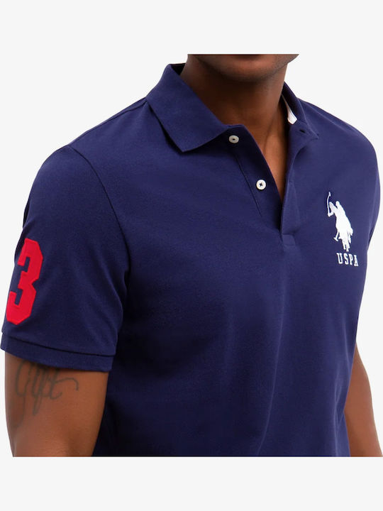 Polo Μπλούζα Κοντομάνικη Navy Μπλε
