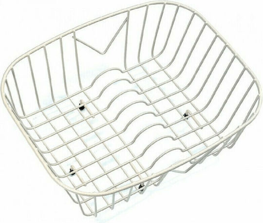 Sanitec Nr 13 Abtropfkorb Inox Silber 37x33x12cm Sanitec Nr 13 Abtropfkorb Inox Silber 37x33x12cm