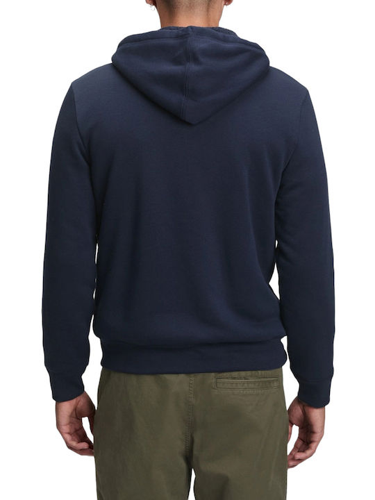 GAP Herren Sweatshirt Jacke mit Kapuze Marineblau