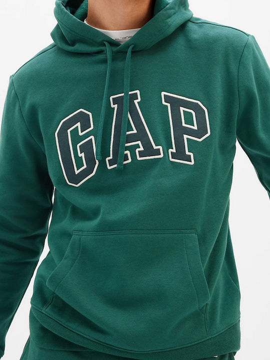 Sweatshirt with Hood Green