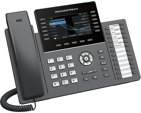 Grandstream GRP2636 С Кабел IP Телефон С 16 Линии Черен