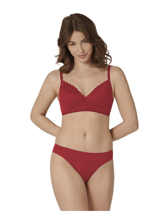 Triumph Fit Smart Bralette Σουτιέν Κόκκινο