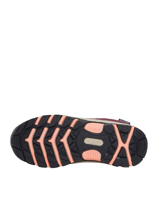 Kids Hiking Shoes Gillon II Waterproof Burgundy
