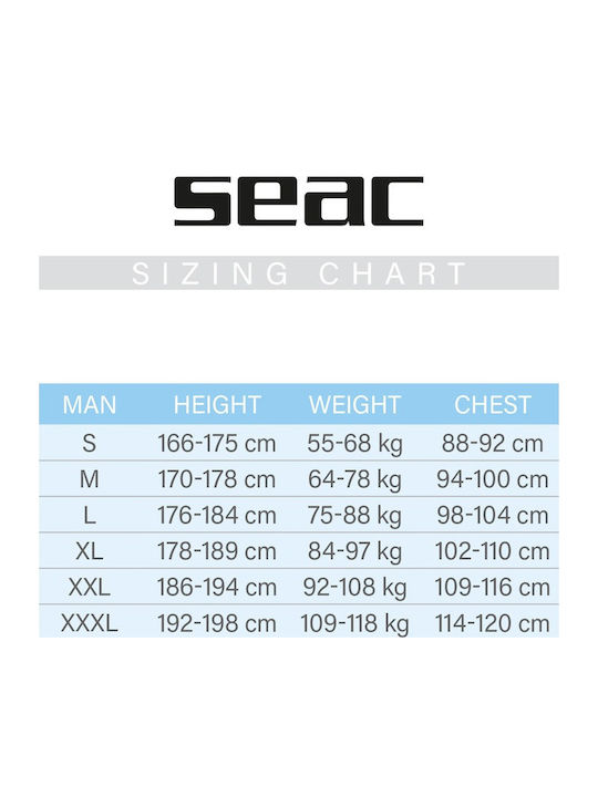 Seac Snake Camo Wetsuit Jacket for Speargun Camouflage Gray 5mm