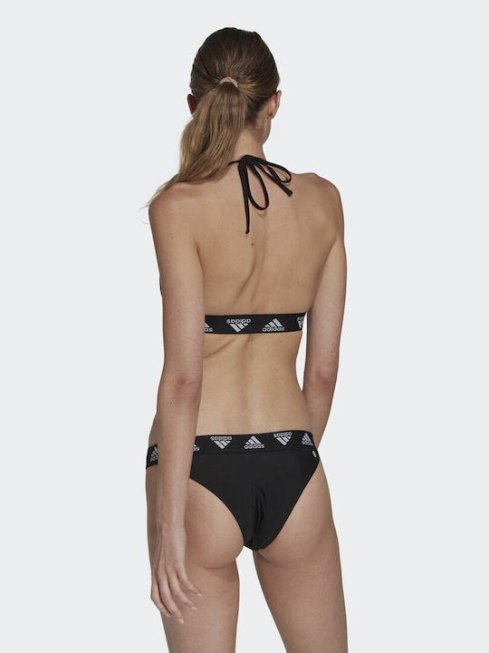 Adidas Neckholder Set Bikini Τριγωνάκι Μαύρο