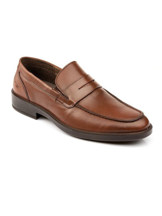 Boxer Men's Leather Loafers Tabac Brown