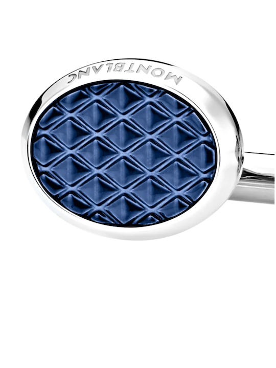 MontBlanc Μανικετόκουμπα από Ατσάλι σε Μπλε Χρώμα
