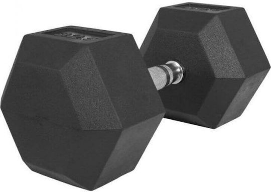 Optimum Rubber Hexagon Dumbbell 1 x 5kg