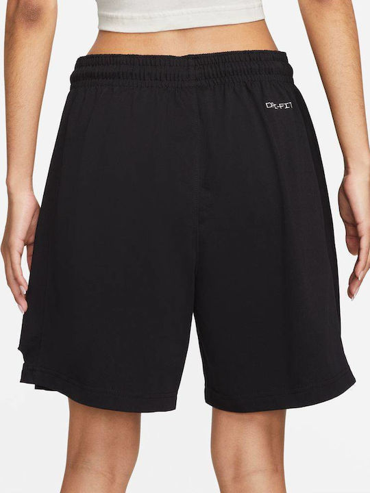 Nike Swoosh Standard Issue Women's Activewear Black Bermudas