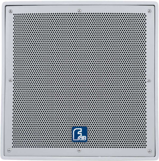 GloboStar FDB LT212T Passive Wall-Mount Installation Speaker 600W Piece White