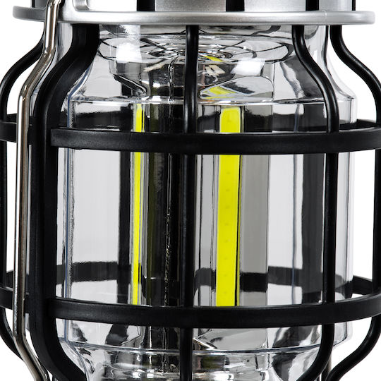 GloboStar Lanternă LED Solară Pentru Camping Waterproof Cu Lanternă 100lm 5W