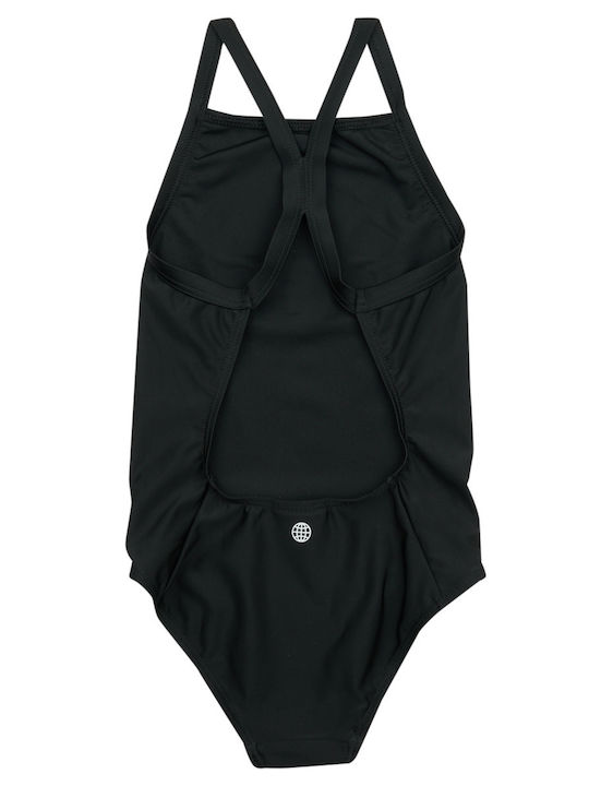 adidas BIG LOGO Kinder Badeanzug Einteilig Schwarz adidas BIG LOGO Kinder Badeanzug Einteilig Schwarz
