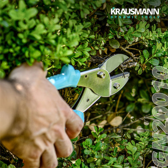 Krausmann Baumschere Typ Bypass-Schere Länge 20cm mit Maximalem Schnittdurchmesser 20mm