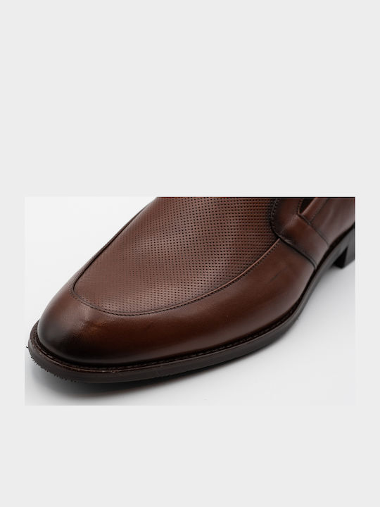 Men's Leather Loafers Cognac