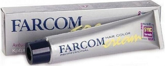 Farcom Hair Color Cream Βαφή Μαλλιών 230 Πολύ Φωτεινό Ξανθό Περλέ 60ml