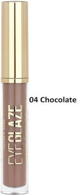 Golden Rose Eye Glaze Eye Shadow in Liquid Form 04 Chocolate 3.5ml