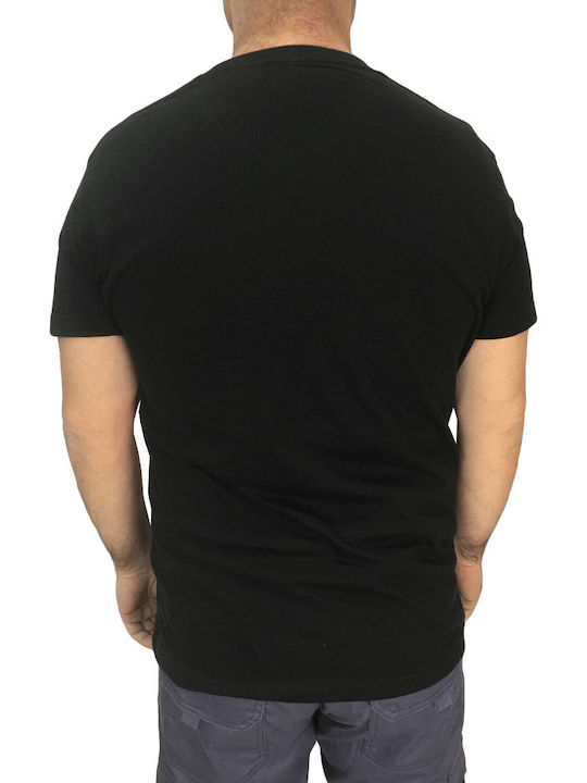 Roly Samoyedo Men's Blouse with V-Neck Black