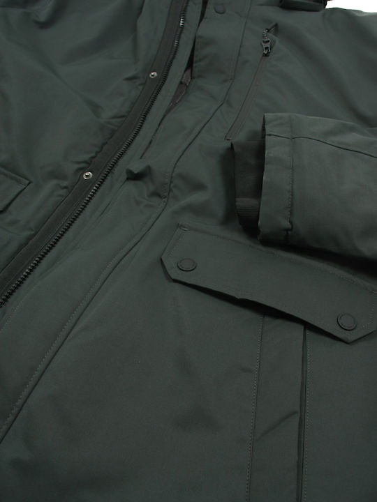 Winter Jacket Parka Windproof Green