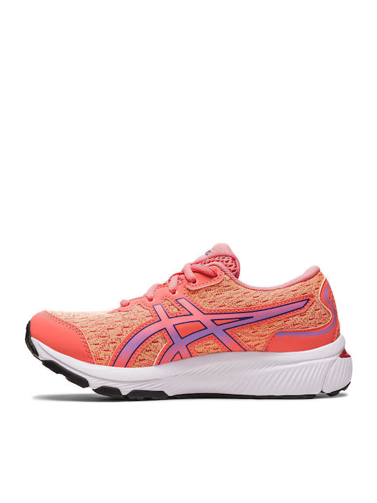 Gel-Cumulus 23 Gs Kids Sports Shoes Running with Laces Orange