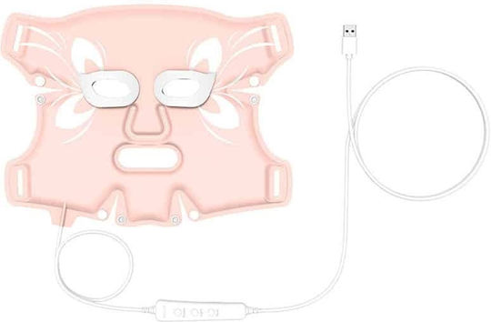 Anlan Wasserfeste Gesichtspflegegerät Fototherapie Maske 01-AGZMZ21-04E