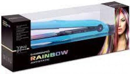GammaPiu Rainbow Antistatic PR02398 Hair Straightener with Ceramic Plates 43W
