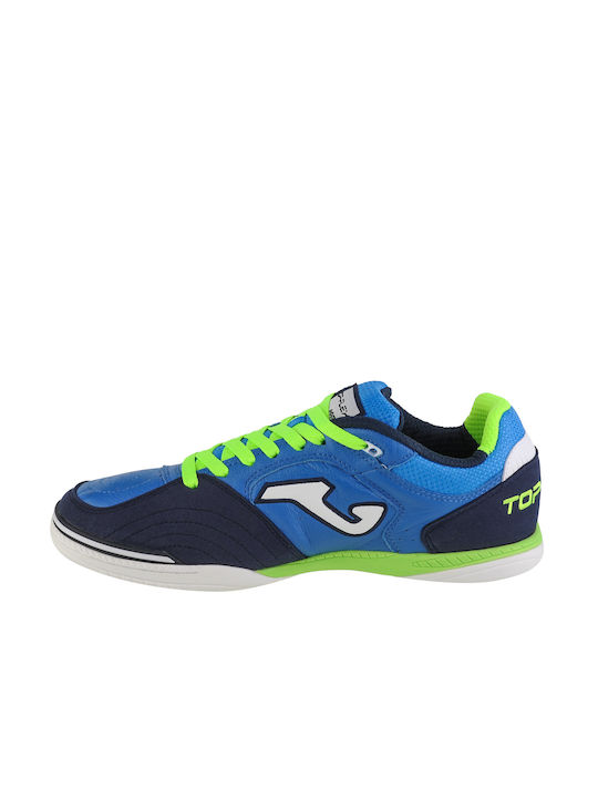 Joma Top Flex 2204 IN Niedrig Fußballschuhe Halle Blau