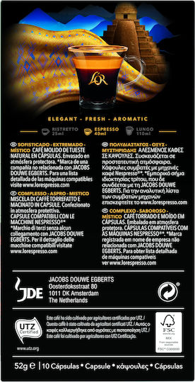 L'Or Capsules Espresso Guatemala Compatible with Machine Nespresso 10caps,tobolek