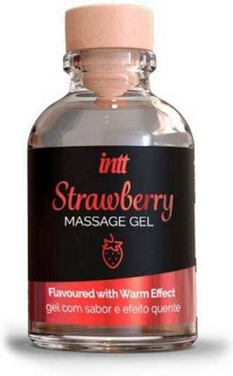 intt Massage Gel Heat Effect with Scent Strawberry 30ml