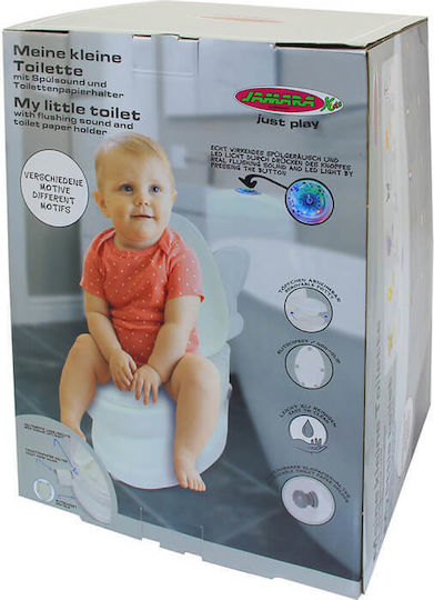 Jamara Töpfchen Schüssel Hündchen mit Geräuschen & Deckel Weiß bis 25kg