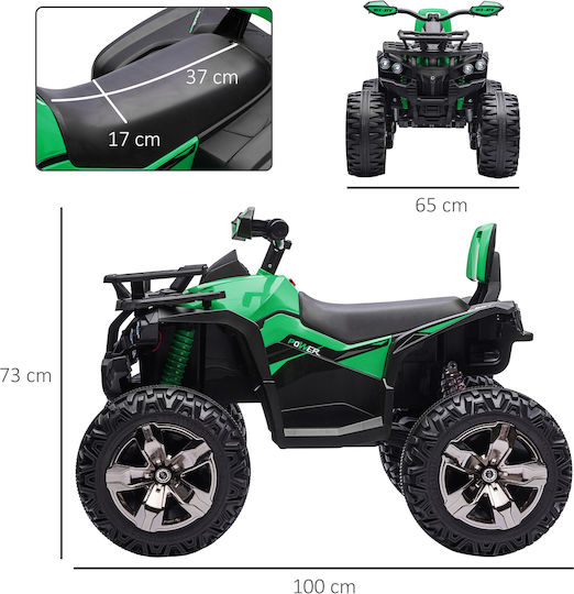 Kids Motorbike Licensed Electric 12 Volt Green