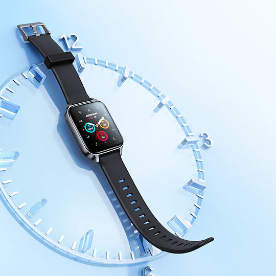 Joyroom JR-FT3 Pro Smartwatch με Παλμογράφο (Dark Gray)