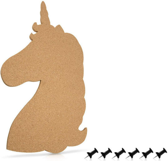 Navaris Пинска дъска Корк Unicorn 24.6x40см