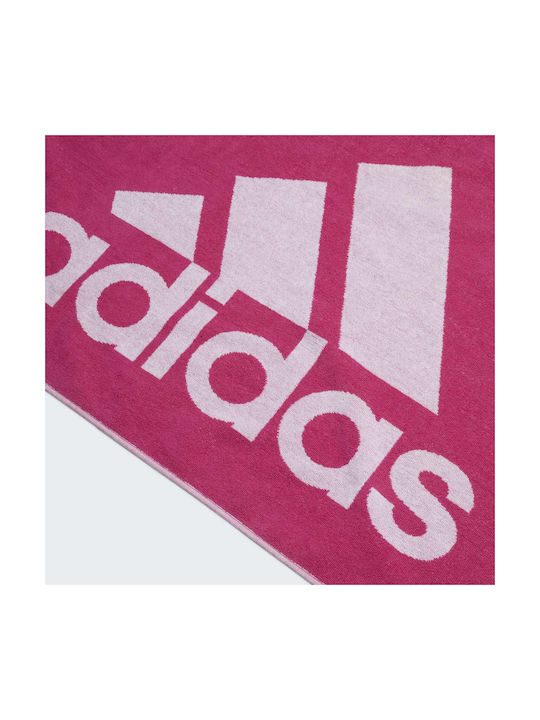 adidas Πετσέτα Γυμναστηρίου Βαμβακερή Ροζ 140x70cm