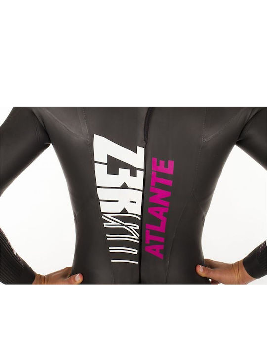 Z3r0d Atlante Ολόσωμη Στολή Κατάδυσης με Φερμουάρ Black / Fuschia 2mm