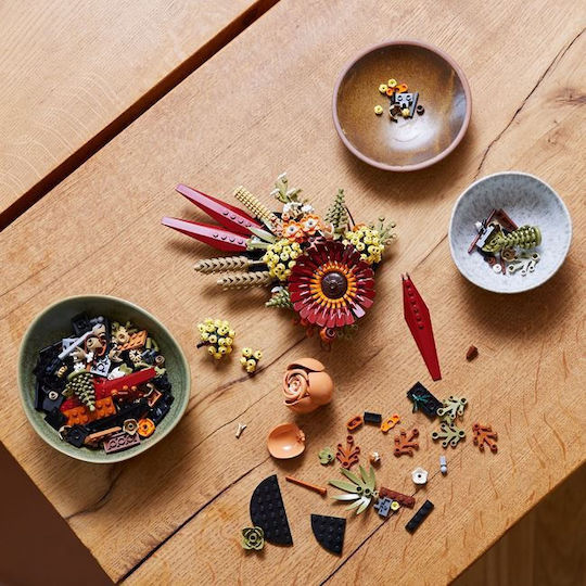 LEGO Botanical Collection Dried Flower Centerpiece για 18+ Ετών 812τμχ