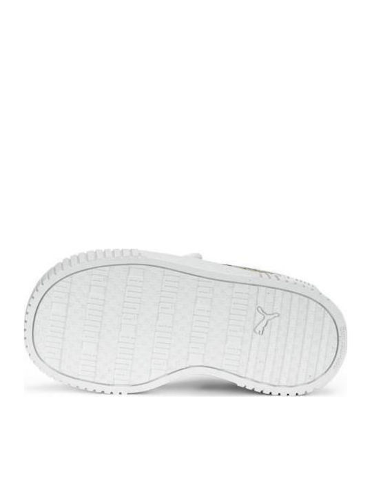 Carina 2.0 Animal Kids Sneakers with Scratch White