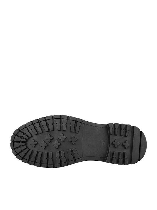 Louis Leder Schwarz Chelsea Stiefeletten
