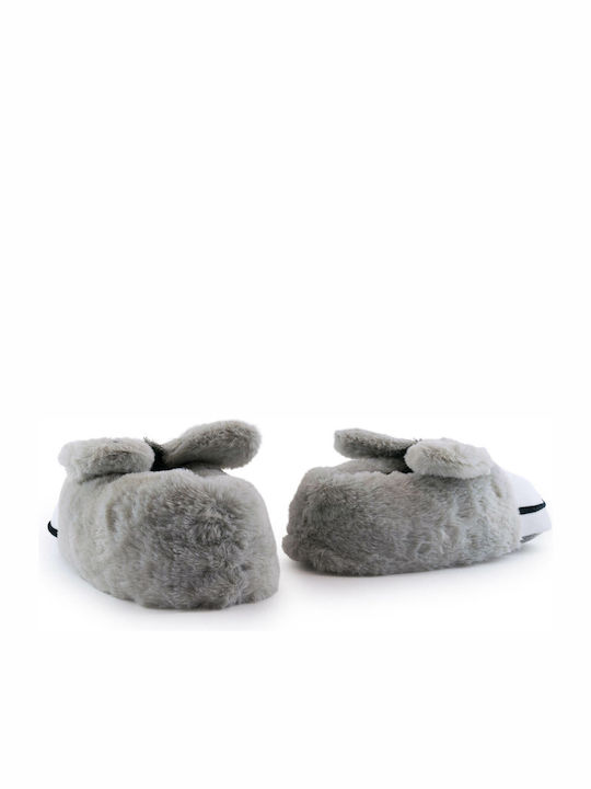 Animal Men's Slippers Gray