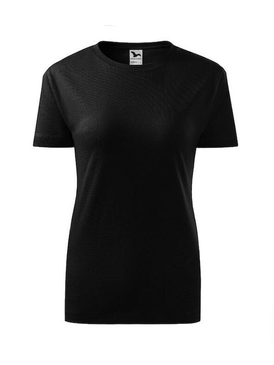 Adler MLI13301 Women's Short Sleeve Promotional T-Shirt Black