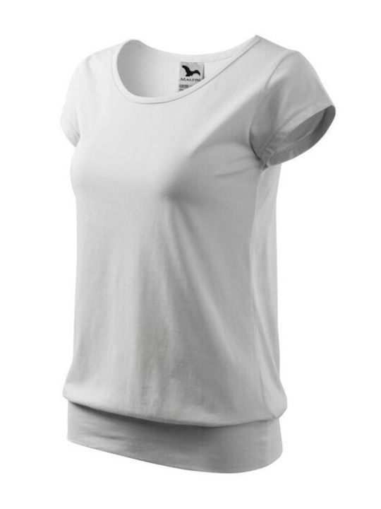 Adler Women's Short Sleeve Promotional T-Shirt White