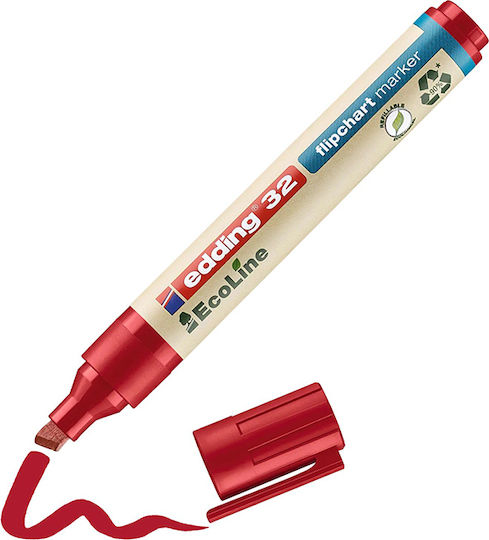 Edding EcoLine 32 Permanent Marker 5mm Red