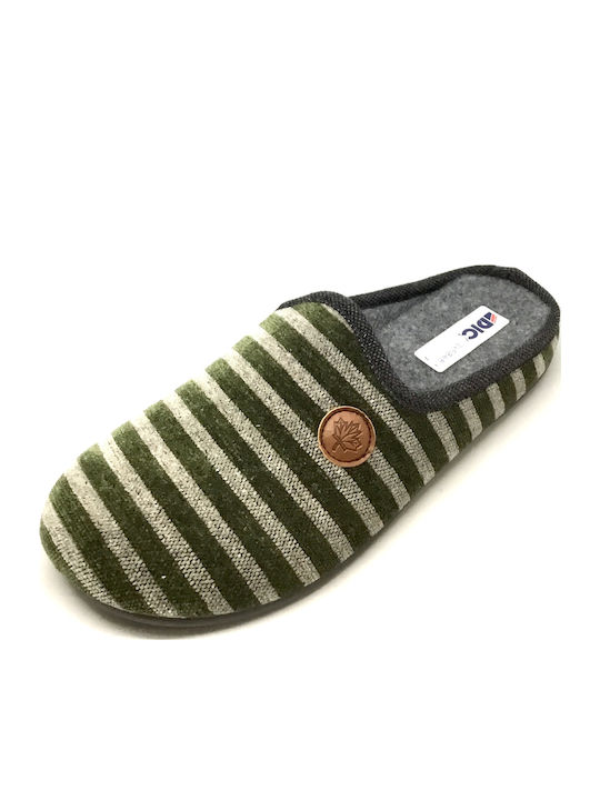 Зимни мъжки чехли Multi Green