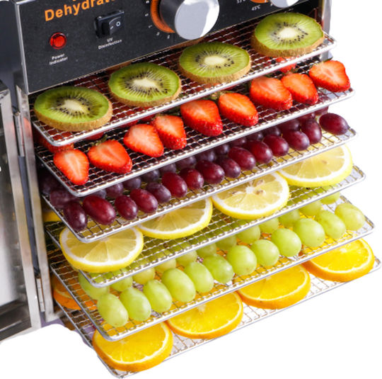 Prochef ST04 Commercial Food Dryer & Dehydrator 6-Tray 500W 37x27.5x32cm