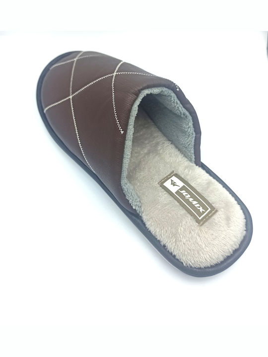 Jomix Men's Slipper Brown